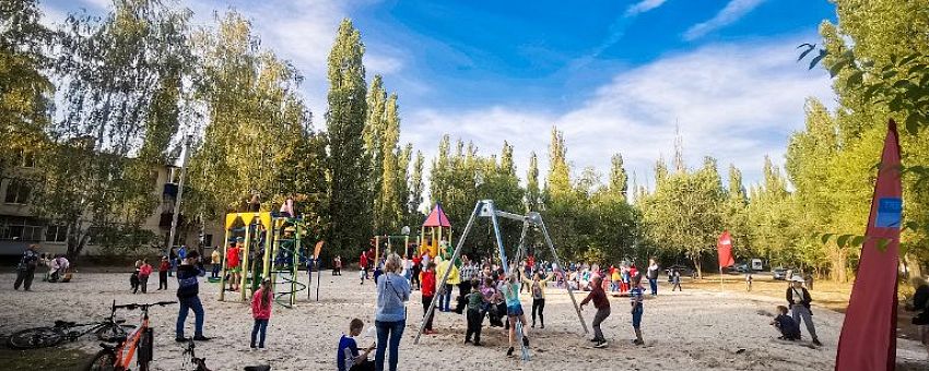 The company "Bekart" makes a gift to children of Matyrsky