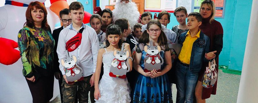 Счастливые лица детей-сирот – лучшая мотивация для сотрудников ОЭЗ «Липецк».