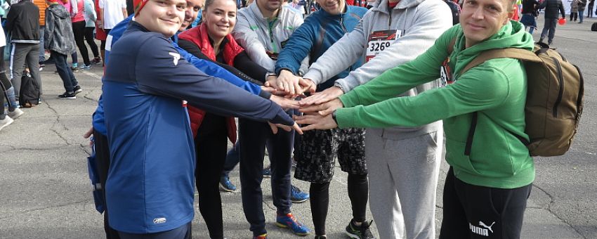 Сплоченный коллектив ОЭЗ «Липецк» принял участие в Первом международном Липецком марафоне