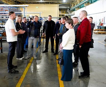 В ОЭЗ «Липецк» провели экскурсию для участников СВО