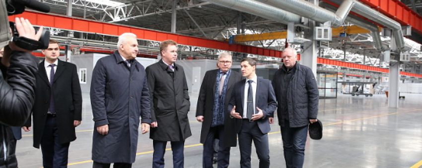 Deputy Minister of Industry Dmitriy Ovsyannokov visited Lipetsk Special Economic Zone